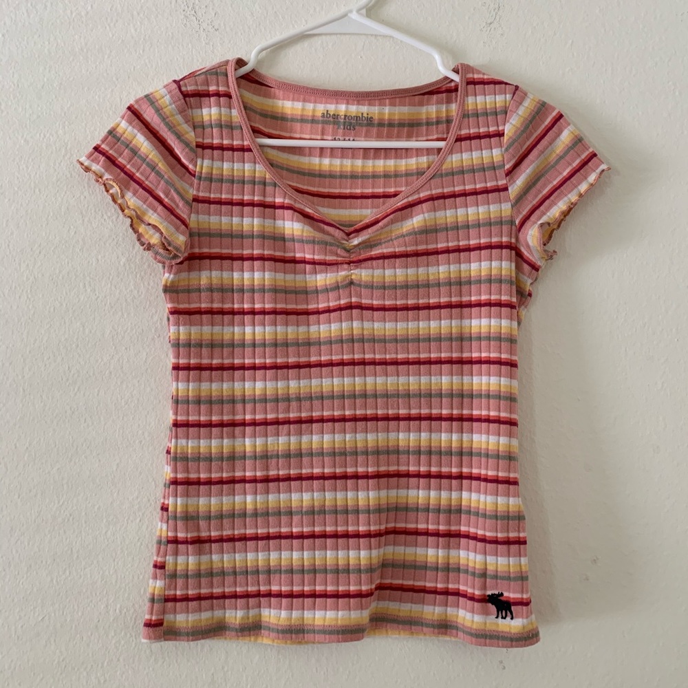 Striped short Sleeve tee